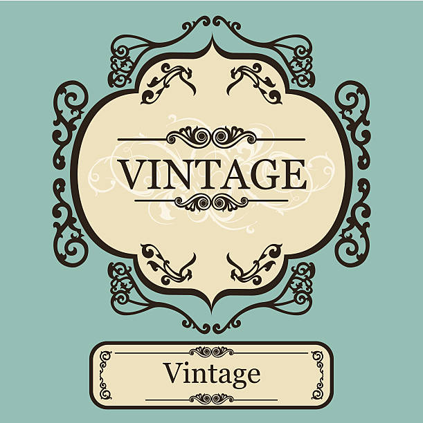 Creative vintage design vector art illustration