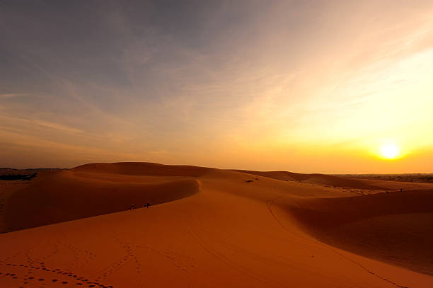 Deserts and Sand Dunes Landscape stock photo