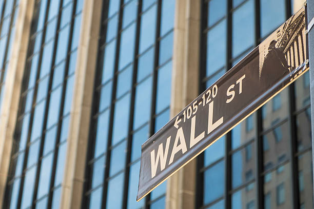istock Sign for Wall Street, New York 450740695