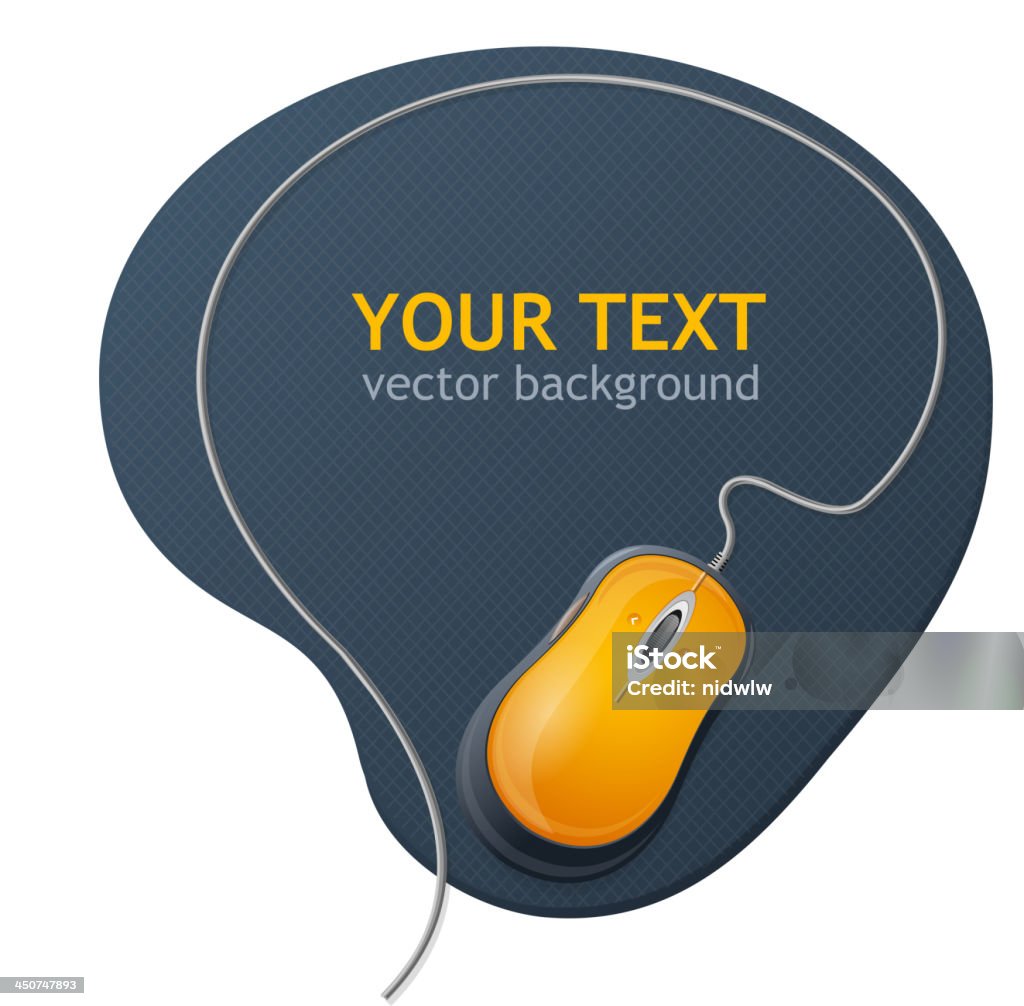 Computer Mouse Text Vector Computer Mouse Text Banner Stock Illustration - Download Image ...