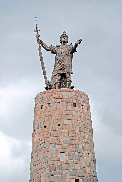 istock Statue of Pachacutec Inca. Cusco. Peru 450752241