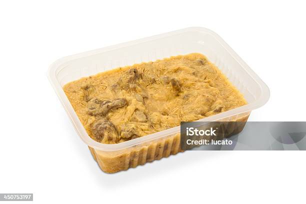 Stroganoff Paquete Foto de stock y más banco de imágenes de Alimento - Alimento, Beige, Caja