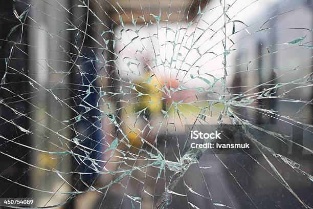 Broken Glass Stock Photo - Download Image Now - Breaking, Broken, Glass - Material