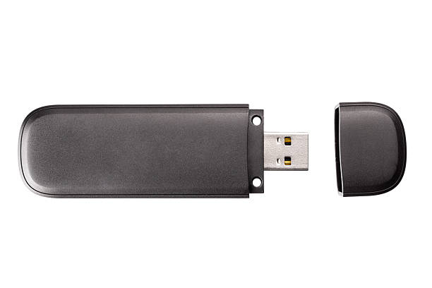 negro, unidad flash usb - usb memory fotografías e imágenes de stock