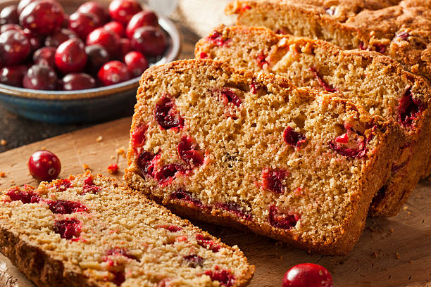 istock Homemade Delicious Cranberry Bread 450810071