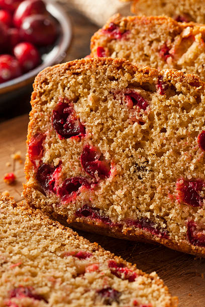 istock Homemade Delicious Cranberry Bread 450810081