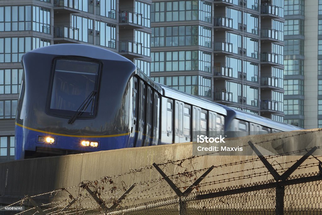 Vancouver, Skytrain Commuter Rail - Lizenzfrei Vancouver - Kanada Stock-Foto