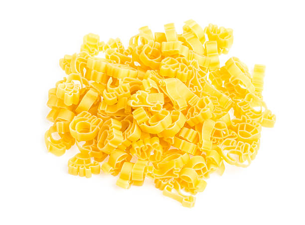 istock Raw yellow Italian pasta 450820511
