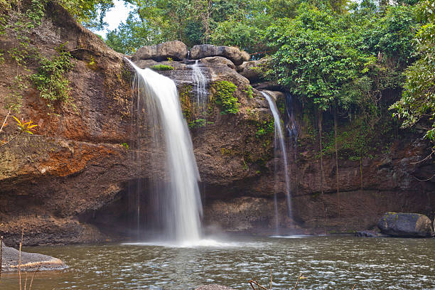 istock Heo Suwat Waterfall in Khaoyai National park, Thailand 450820955