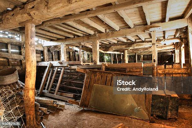 English Cowshed Stock Photo - Download Image Now - Barn, Building Conversion, Agriculture