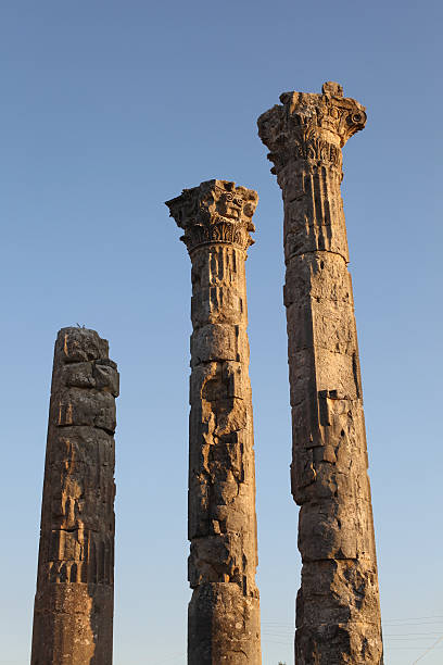 Zeus olbios temple The ancient city of Uzuncaburç/MERSİN/ TURKEY uzuncaburc stock pictures, royalty-free photos & images