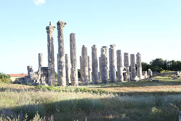 Zeus olbios temple The ancient city of Uzuncaburc/MERSİN/ TURKEY uzuncaburc stock pictures, royalty-free photos & images