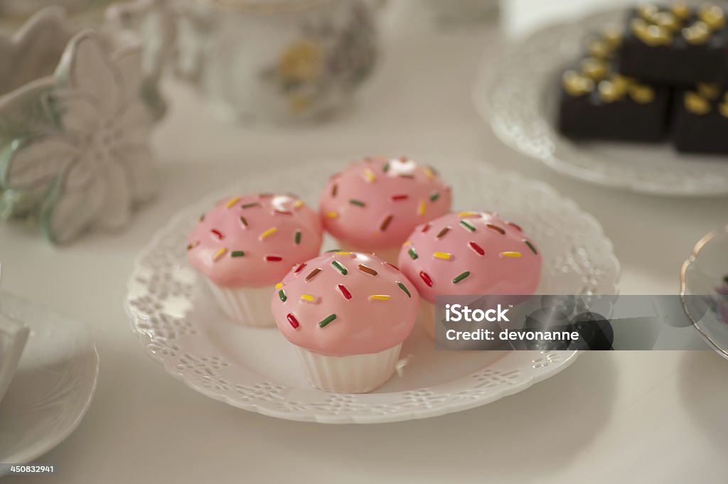 Kunststoff-Play-Cupcakes - Lizenzfrei Cupcake Stock-Foto