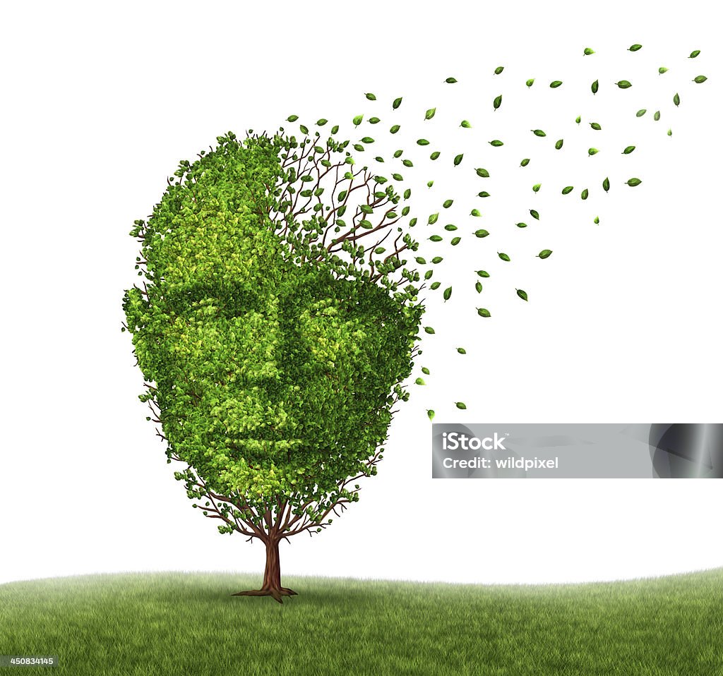 Demenz Krankheit - Lizenzfrei Alzheimer-Krankheit Stock-Foto