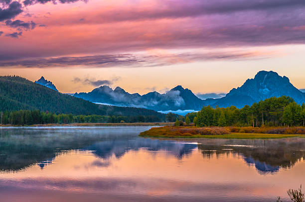 istock Grand Teton Reflection at Sunrise 450834703