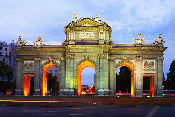 istock Gate of Toledo in  dusk. Madrid 450837791