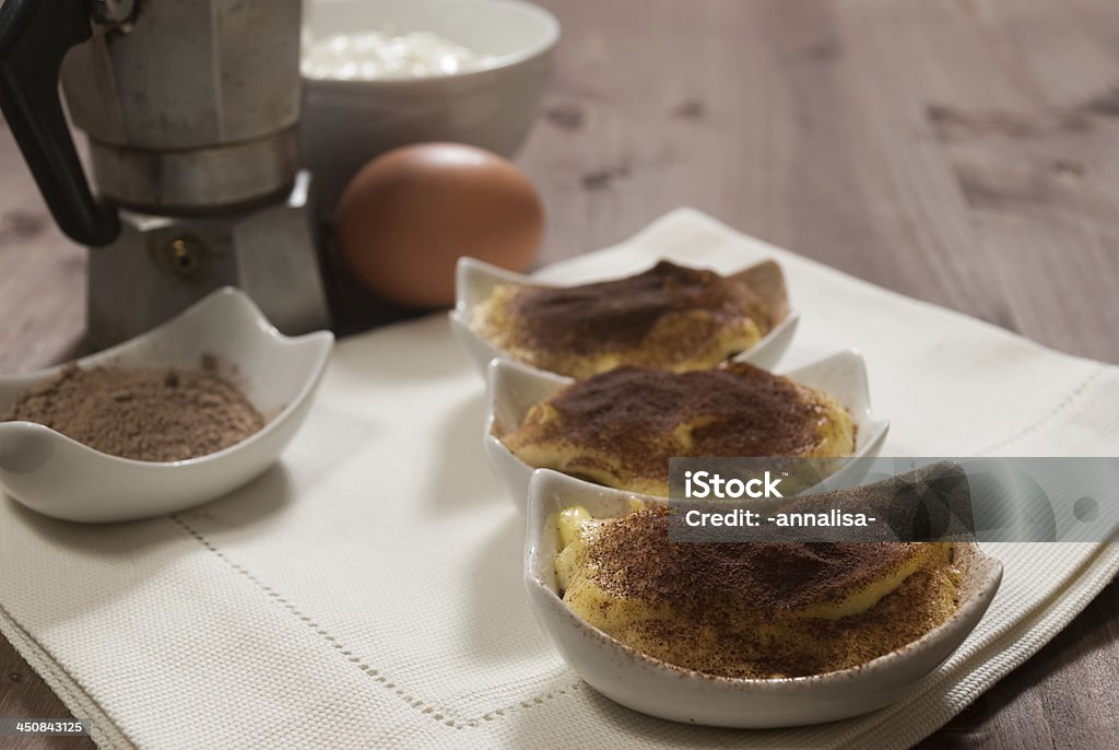 Tiramisu Baked Stock Photo