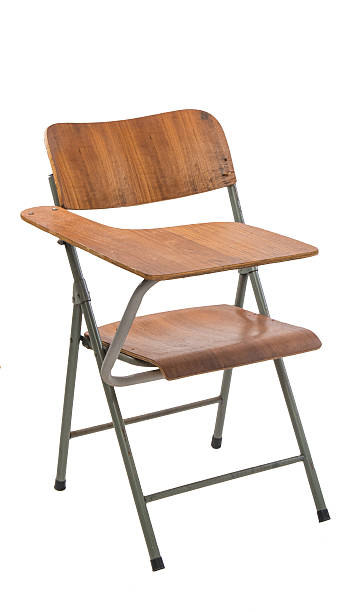 istock Vintage old school chair 450843593