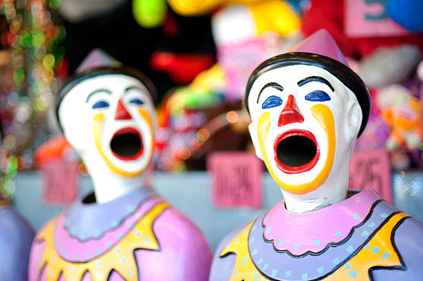 istock Clown mannequin mouths 450845409