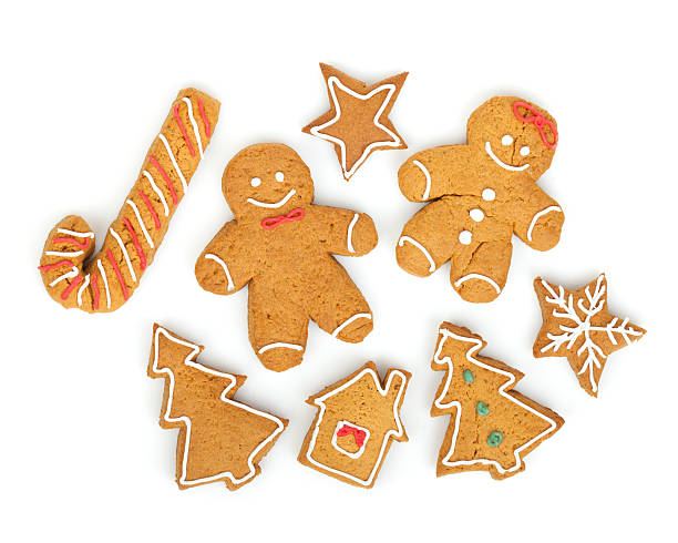 istock Homemade various christmas gingerbread cookies 450846829