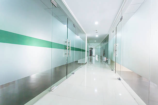 istock corridor of modern office building 450853579