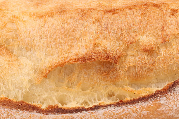istock Background of bread with oat flakes 450854591
