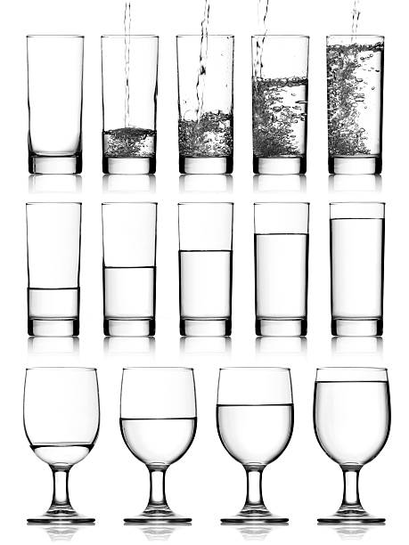 istock flowing water in a glass 450854643