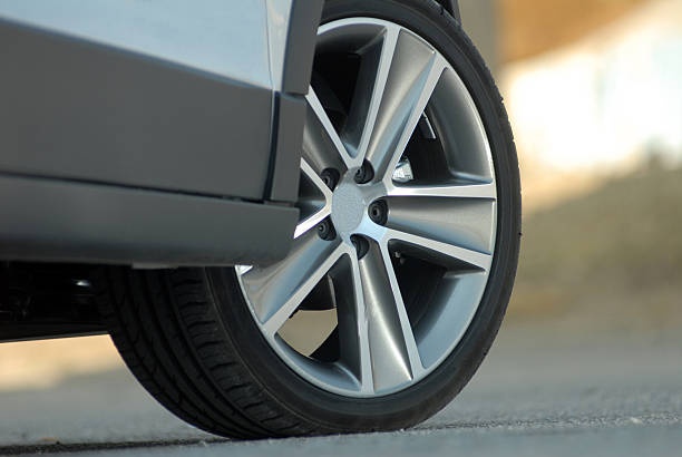 istock aluminium sport wheel 450854837