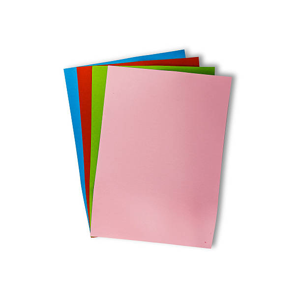 istock colorful paper isolated on white used for background 450867289