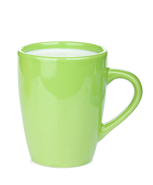 istock Green cup of milk 450868005