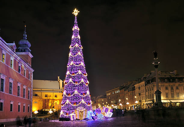 istock Christmas decorations in Warsaw 450869275