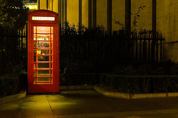 London Telephone Box stock photo