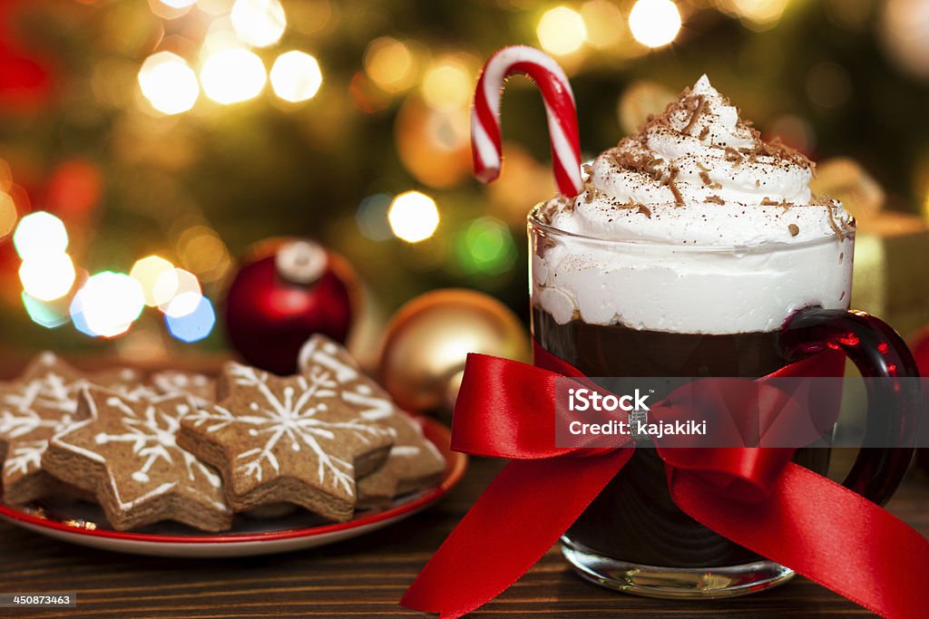 Navidad Chocolate caliente - Foto de stock de Chocolate caliente libre de derechos