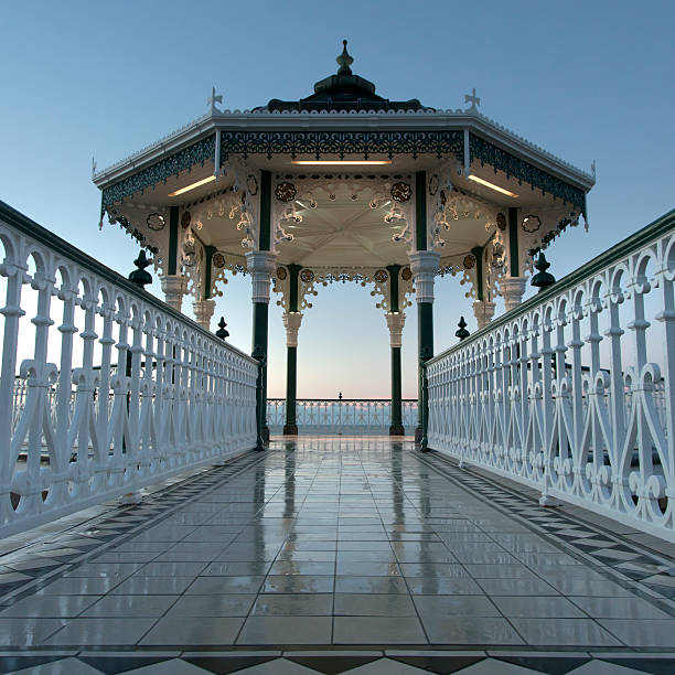 istock Brighton Bandstand at sunrise 450874873