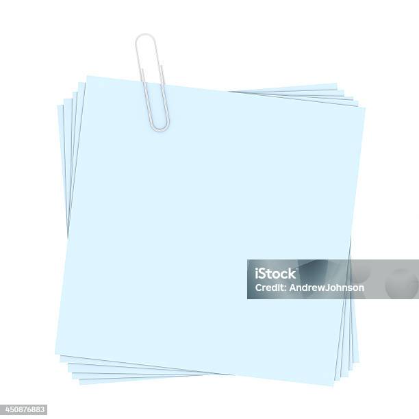 Paper Clip Stockfoto und mehr Bilder von Biegung - Biegung, Blau, Buchseite