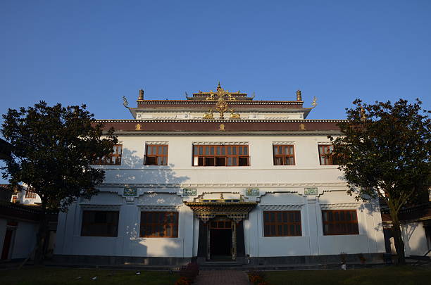 Templo de Nepal - foto de stock