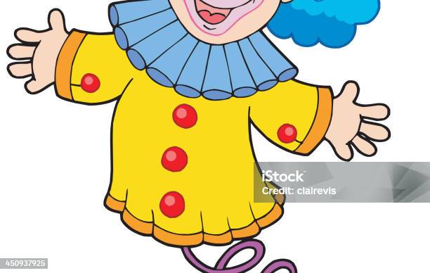 Clown Dalla Casella - Immagini vettoriali stock e altre immagini di Allegro - Allegro, Arte, Arte, Cultura e Spettacolo