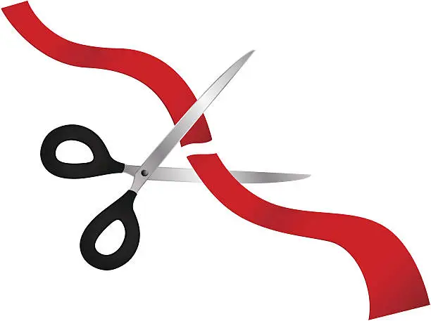 Vector illustration of Scissors