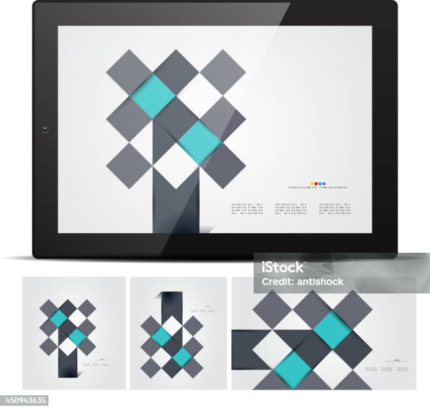 Vector Abstract Mosaic Design Stock Illustration - Download Image Now - Abstract, Art, Art And Craft