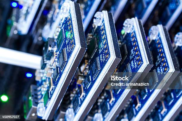 Bitcoin Mining Stock Photo - Download Image Now - Bitcoin, Business, Computer