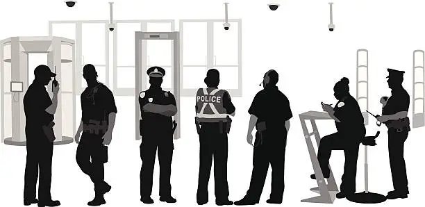 Vector illustration of Various Security