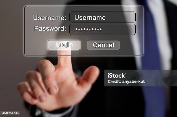Identification Stock Photo - Download Image Now - Password, Log On, Icon Symbol