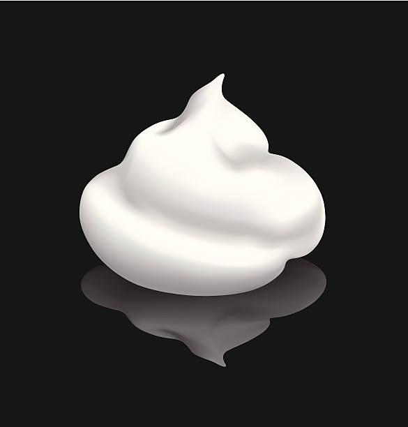 illustrations, cliparts, dessins animés et icônes de en mousse - whipped crream