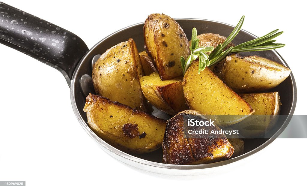 Smażone ziemniaki wth rosmarin - Zbiór zdjęć royalty-free (Bez ludzi)
