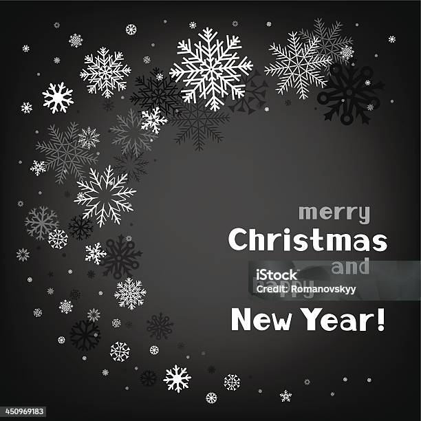 Weihnachten Schwarz Windung Hintergrund Stock Vektor Art und mehr Bilder von Abstrakt - Abstrakt, Alphabet, Christbaumkugel