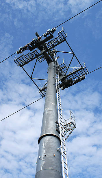 high pole stock photo