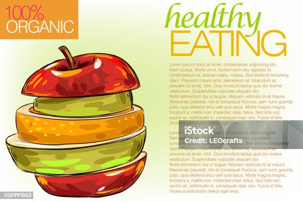 Saudável Alimentos - Arte vetorial de stock e mais imagens de Alimentação Saudável - Alimentação Saudável, Arte, Arte e Artesanato - Arte visual