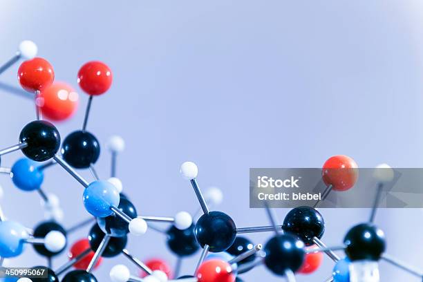 Photo libre de droit de Modèle De La Structure Moléculaire banque d'images et plus d'images libres de droit de Expérience scientifique - Expérience scientifique, Horizontal, Infographie - Production artistique