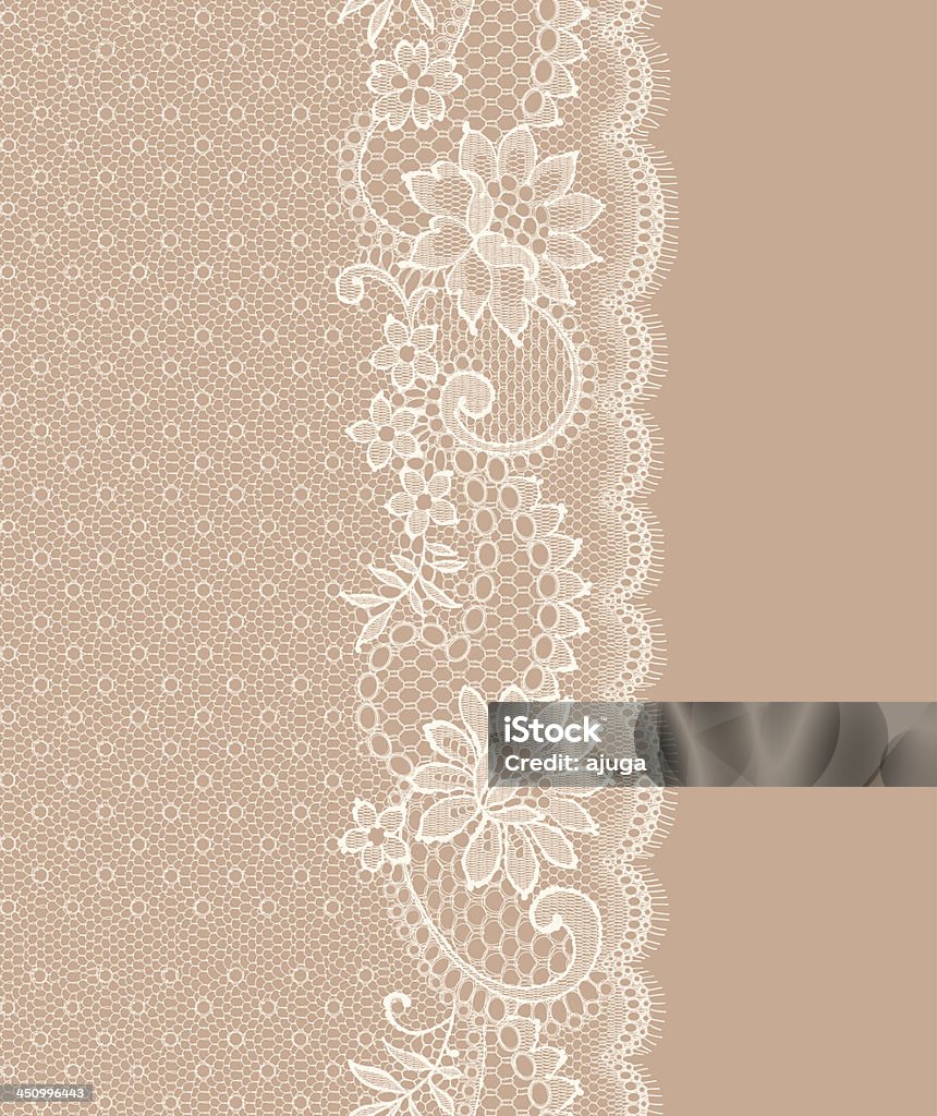 Pizzo verticale Seamless Pattern. - arte vettoriale royalty-free di Pizzo