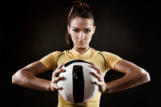 istock Female soccer player 450998283